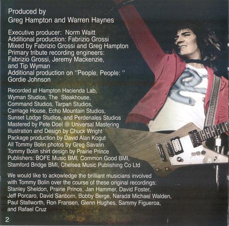 Tommy Bolin - The Definitive Teaser Collectors Edition (2012) Tommy Bolin - The Definitive Teaser Collectors Edition (2012)