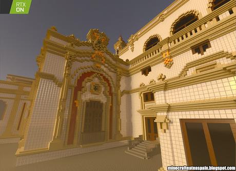 Minecrafteate en RTX, Nº28: Réplica del Teatro Lope de Vega, Sevilla, España.