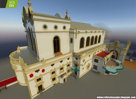 Minecrafteate en RTX, Nº28: Réplica del Teatro Lope de Vega, Sevilla, España.