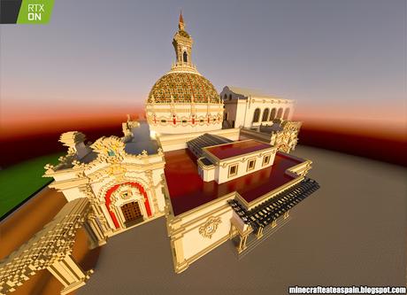 Minecrafteate en RTX, Nº28: Réplica del Teatro Lope de Vega, Sevilla, España.