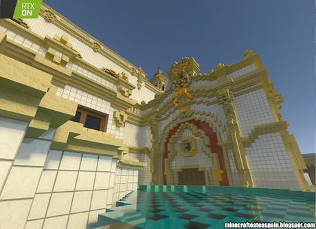 Minecrafteate en RTX, Nº28: Réplica del Teatro Lope de Vega, Sevilla, España.