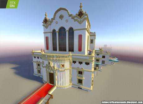 Minecrafteate en RTX, Nº28: Réplica del Teatro Lope de Vega, Sevilla, España.