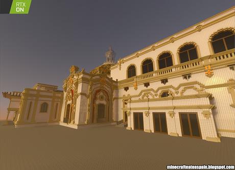 Minecrafteate en RTX, Nº28: Réplica del Teatro Lope de Vega, Sevilla, España.