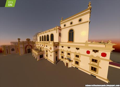 Minecrafteate en RTX, Nº28: Réplica del Teatro Lope de Vega, Sevilla, España.