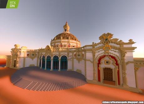 Minecrafteate en RTX, Nº28: Réplica del Teatro Lope de Vega, Sevilla, España.