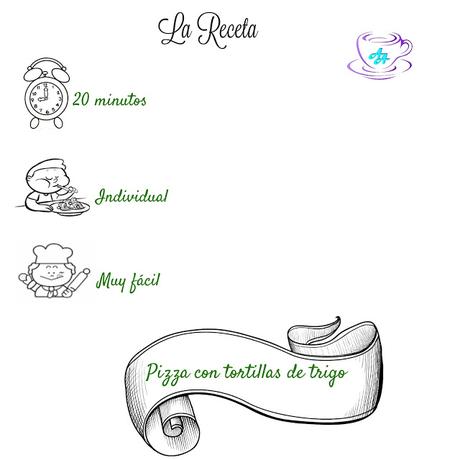 PIZZA CON TORTILLAS DE TRIGO PIZZA CON TORTILLAS DE TRIGO
