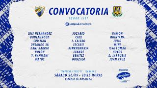MALAGA CF vs AD ALCORCON MALAGA CF vs AD ALCORCON