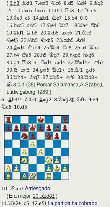 Grandes combates canarios (12) - Ribli vs Ljubojevic, Las Palmas (4) 1973