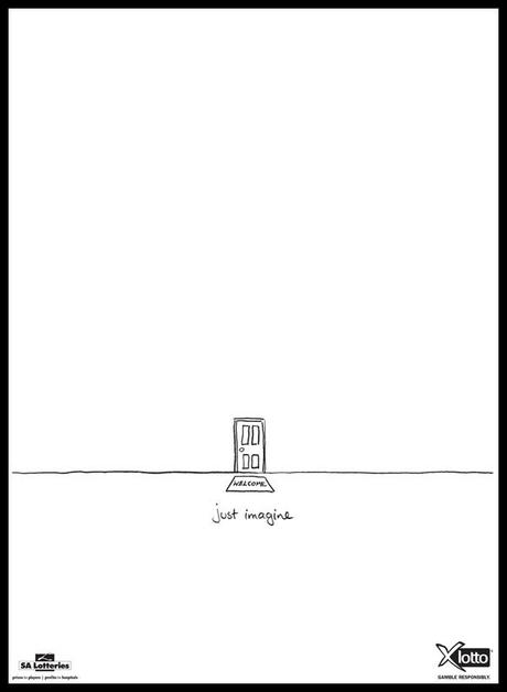 publicidades minimalistas