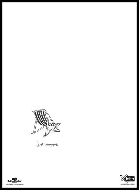 publicidades minimalistas