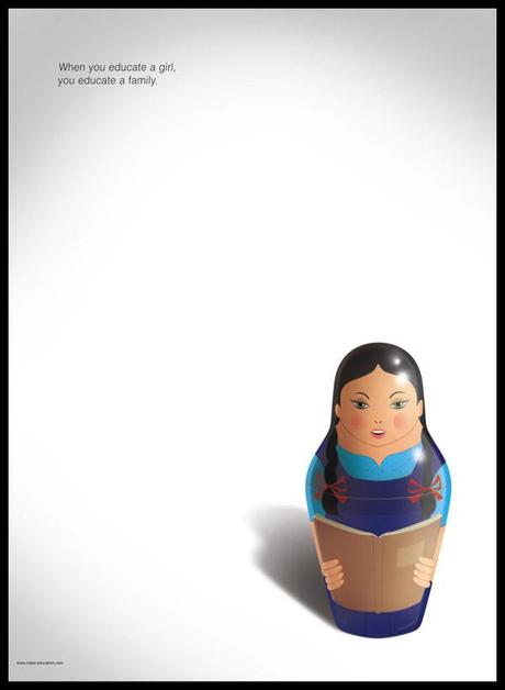 publicidades minimalistas