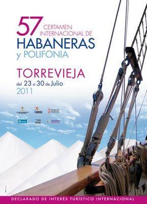 Torrevieja. LVII Certamen Internacional de Habaneras y Polifonía 2011