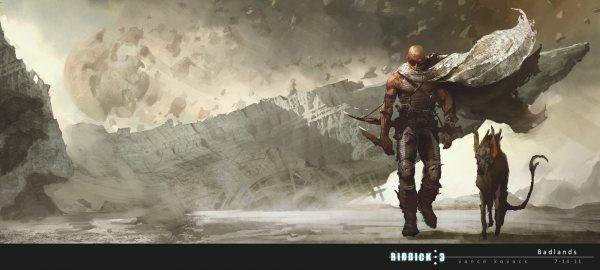 Concept art de Riddick 3