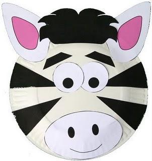 RECICLANDO: MÁSCARAS DE ANIMALES CON PLATOS DE PAPEL