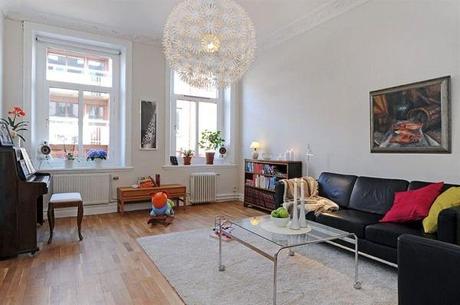 Inspírate: Sofás de cuero negro en el salón