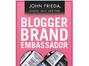 John Frieda Blogger Brand Ambassador