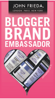 John Frieda Blogger Brand Ambassador