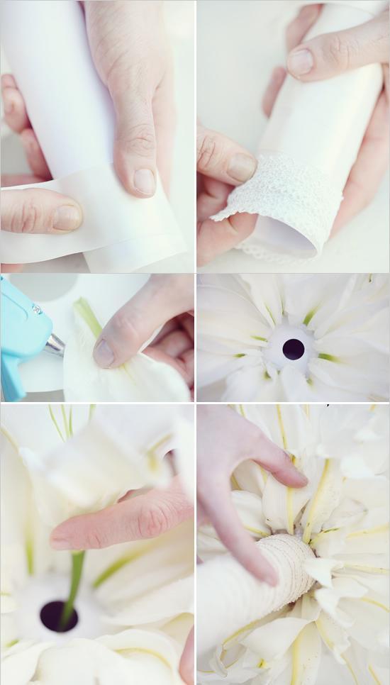 Diy: Tu propio buquet en blanco