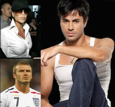 Enrique Iglesias quiere ser como David Beckham