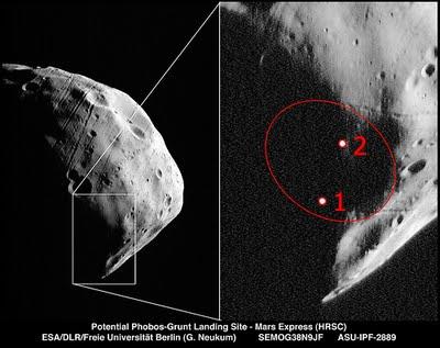 Rusia enviará en noviembre a Marte la nave espacial Phobos-Grunt