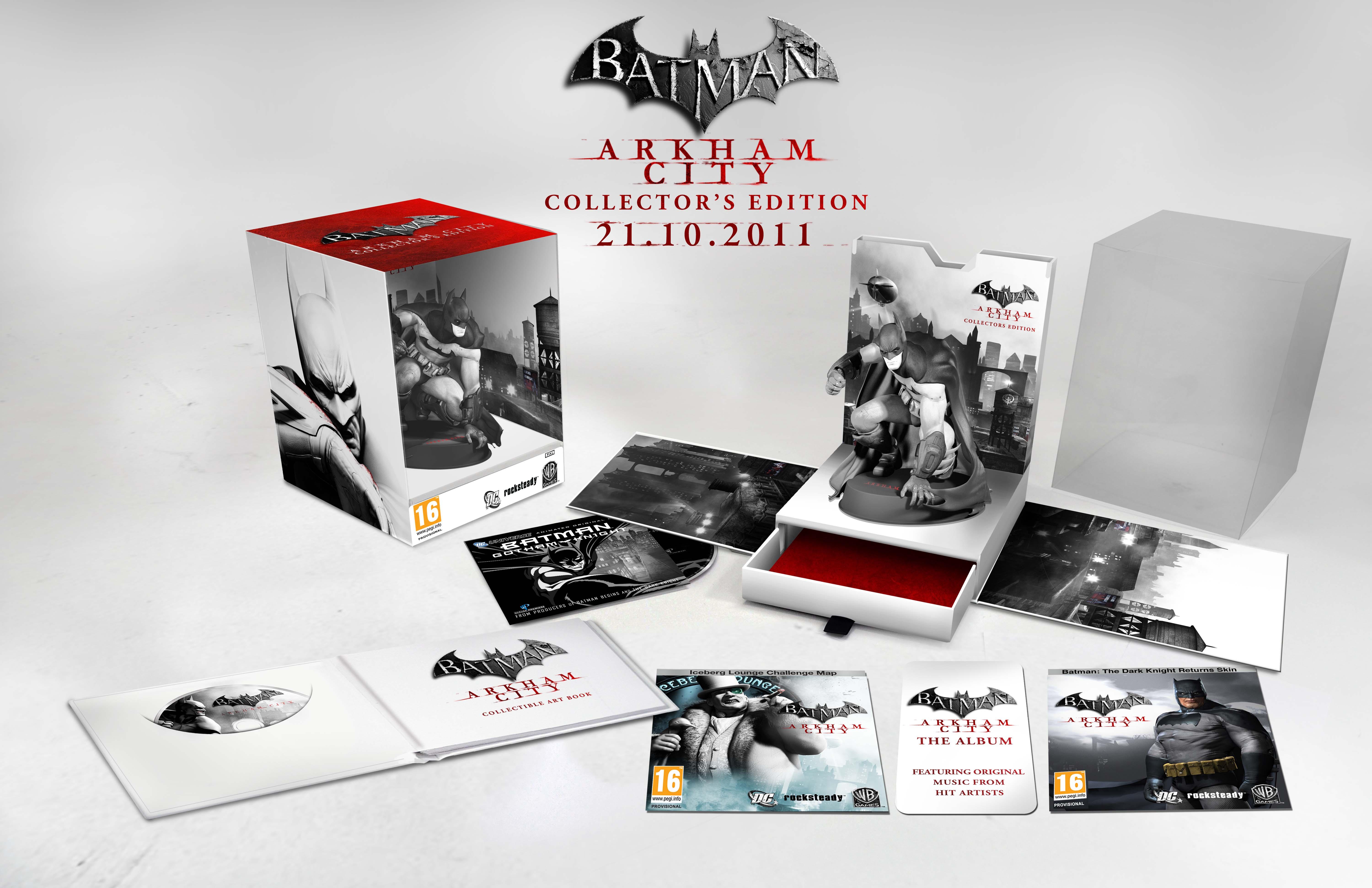 Anunciada la edición coleccionista de Batman: Arkham City.