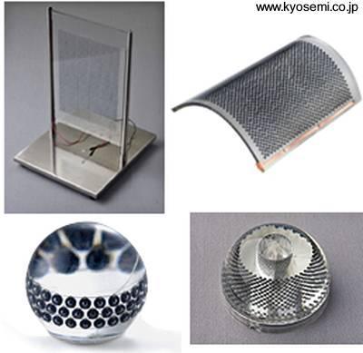 Paneles solares fotovoltaicos curvos