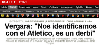 CHIVAS - REAL MADRID (CUANDO LAS COMPARACIONES SON ODIOSAS)