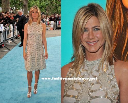 El estilo de Jennifer Aniston en el estreno en Londres de Horrible Bosses