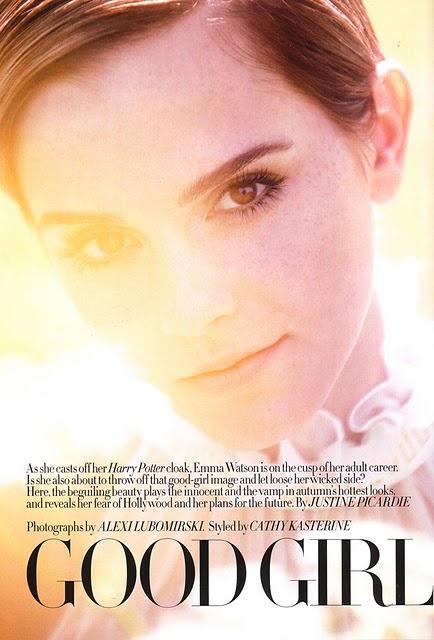 EMMA WATSON HARPERS BAZAAR UK AUGUST 2011