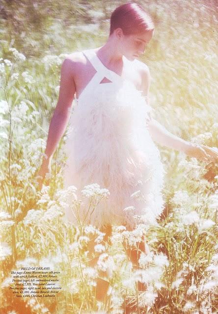 EMMA WATSON HARPERS BAZAAR UK AUGUST 2011