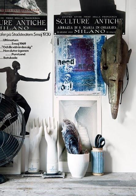 Con un toque vintage.