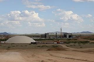 El nuevo aeropuerto espacial en Nuevo Méjico-USA  de Norman Foster