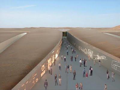 El nuevo aeropuerto espacial en Nuevo Méjico-USA  de Norman Foster