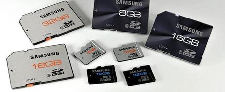 Samsung presenta sus nuevas tarjetas de almacenamiento SD
