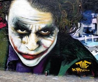 El Joker en el arte urbano