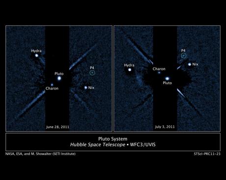 El ‘Hubble’ descubre una cuarta luna en Plutón