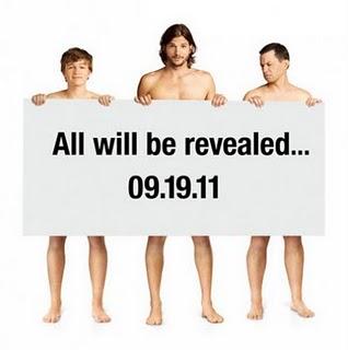 Ashton Kutcher se desnuda y promociona 'Two and a half men'