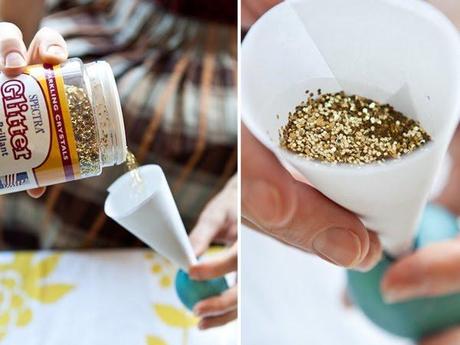 Ideas Originales: Una fiesta con Huevos de confeti y brillantina