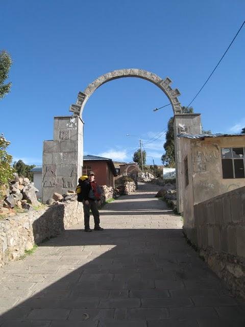 En las islas del Lago Titicaca