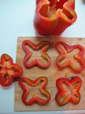 adornar con pimiento