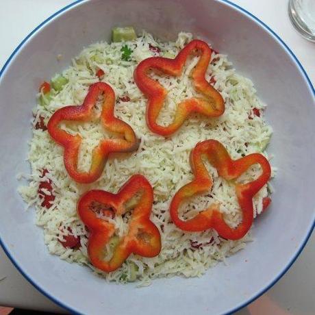 Resultado final shopska salad