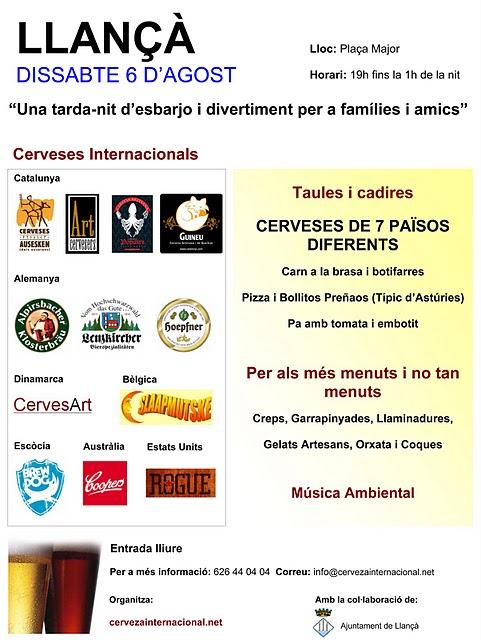 Mostra Internacional de la Cervesa de Llança 2011