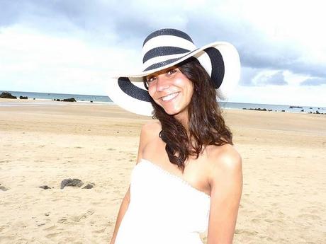 En la playa con mi pamela En la playa con mi pamela