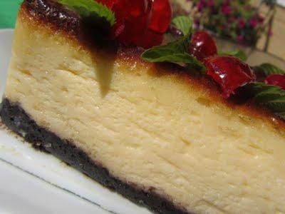 TRIPLE CHEESE-CAKE