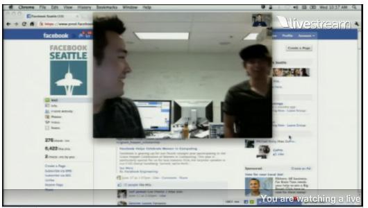 Videollamada Facebook