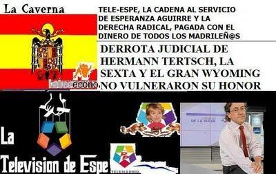 La Sexta y el Gran Wyoming vencen en la batalla judicial frente a Hermann Tertsch La Sexta y el Gran Wyoming vencen en la batalla judicial frente a Hermann Tertsch