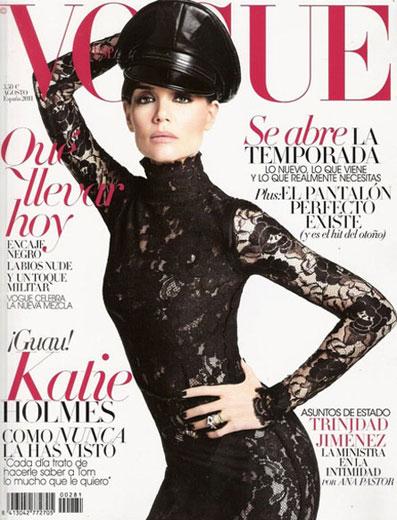 Katie Holmes by Tom Munro for Vogue Espana