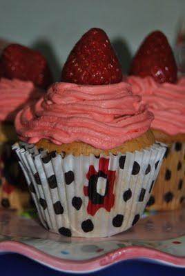 Magdalenas De Fresa Y Nata Magdalenas De Fresa Y Nata