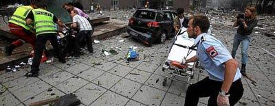 Al menos 91 muertos en un doble atentado en Noruega