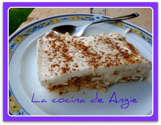 TARTA BLANCA DE GALLETAS